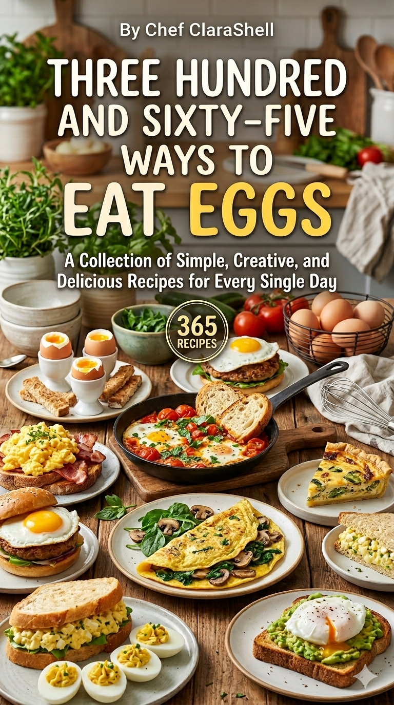 365 Egg Recipes — book cover